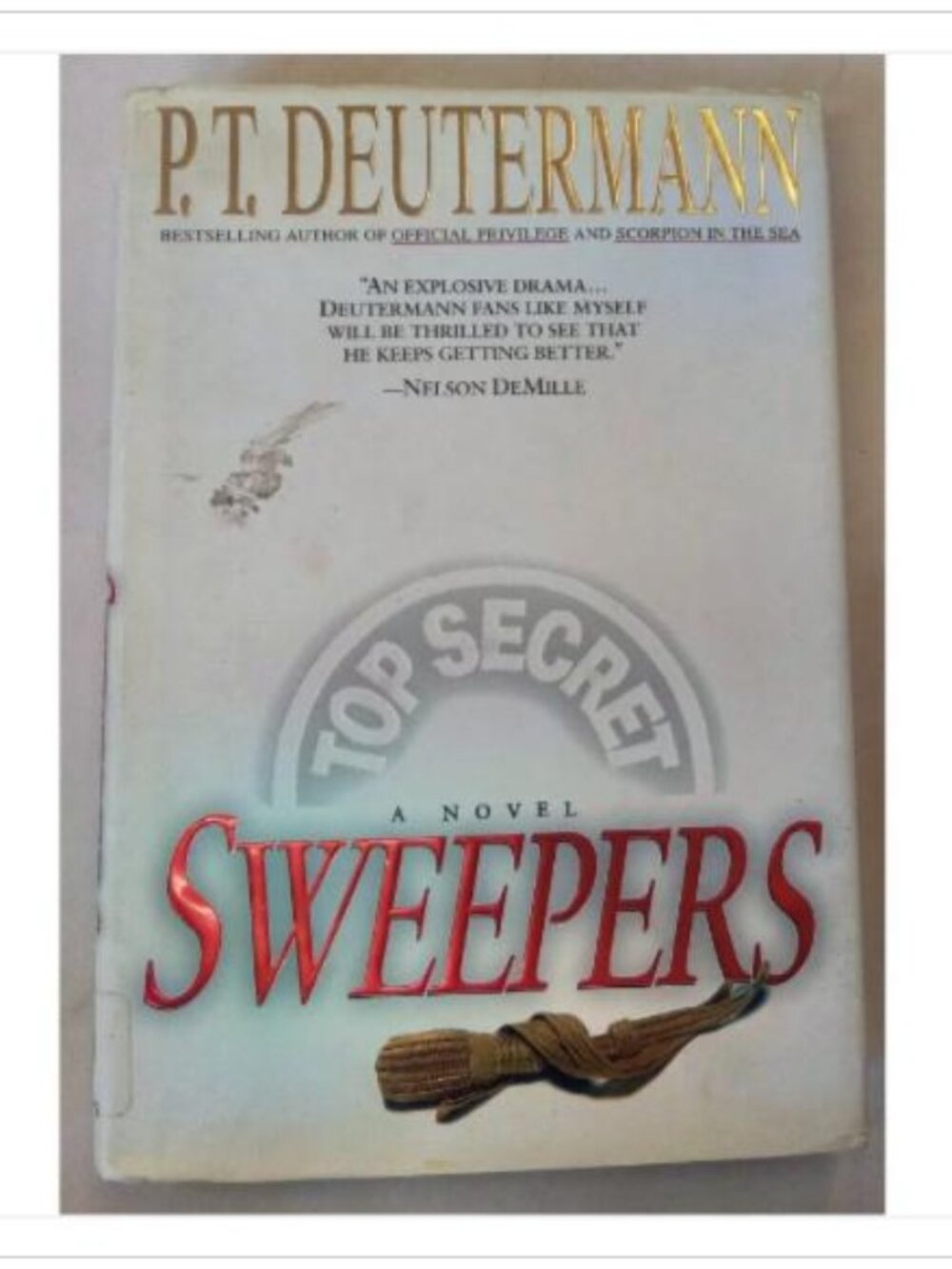 Sweepers Top Secret A Novel St Martin's Press 1st Ed 1997 HC